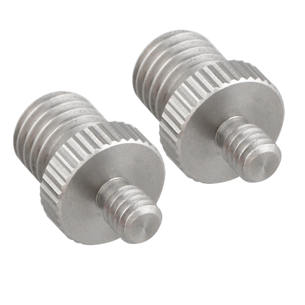 Двусторонний винтовой адаптер Kayulin 1/4 дюйма штекер-штекер M12 штекер для DSLR Rig аксессуары для фотостудии