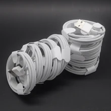 10 шт./партия, 8-контактный usb-кабель для зарядного устройства Lightning для iPhone 11 Pro 5 5S se 6 6s 7 8 Plus X XS MAX XR iPad Pro