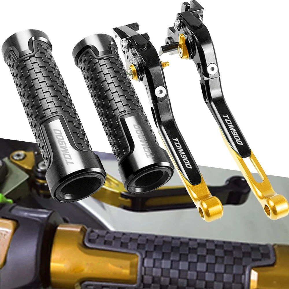 

For YAMAHA TDM 900 TDM900 TDM-900 1994-2004 Motorcycle Adjustable Foldable Extending Brake Clutch Lever Handle Grips Handlebars