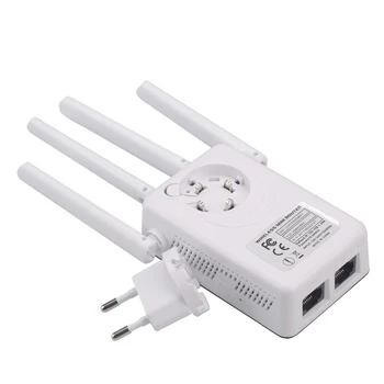 

Signal Boosters WiFi Extender Range Signal Booster Wireless Networks Web Repeater Dual-Band US EU UK AU Plug