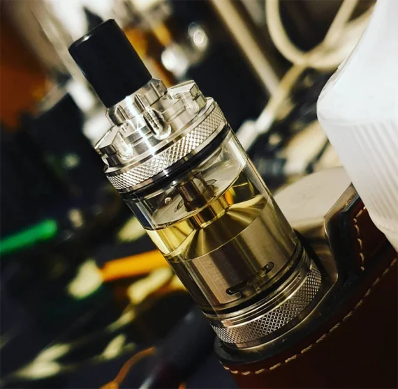 Технический атомайзер Millennium RTA дизайн листа SS материал с 3 колокольчиками 6
