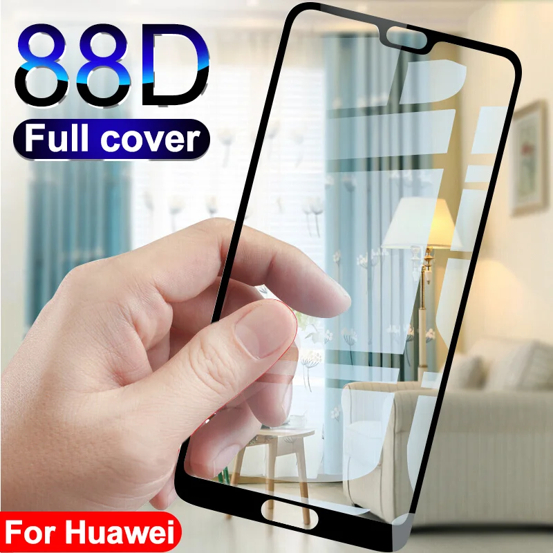

Tempered Glass For Huawei Mate 10 9 8 P20 Lite Full Cover Screen Protector On Huawei P9 P10 P20 Mate 10 Plus PRO Protective Glas