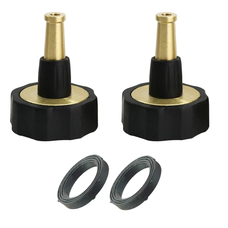 85LA 6 Pcs Hose Nozzle Rubber Ring Sprayer for Garden Irrigation Sprinkler Watering System Balcony Gardening Household Items