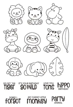 

Transparent Clear stamp and cutting dies DIY Silicone Seals Scrapbooking /Card Making/Photo Album Decoration