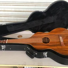 Aiersi Бренд Веревка связывающая Гавайская твердая КоА топ электрическая акустическая гитара Weissenborn