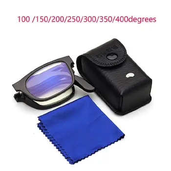 

New New Reading Glasses Folding Plastic Frame Resin Hot High Quality Durable Portable Collapsible Ultra-Light Magnifying Glasses