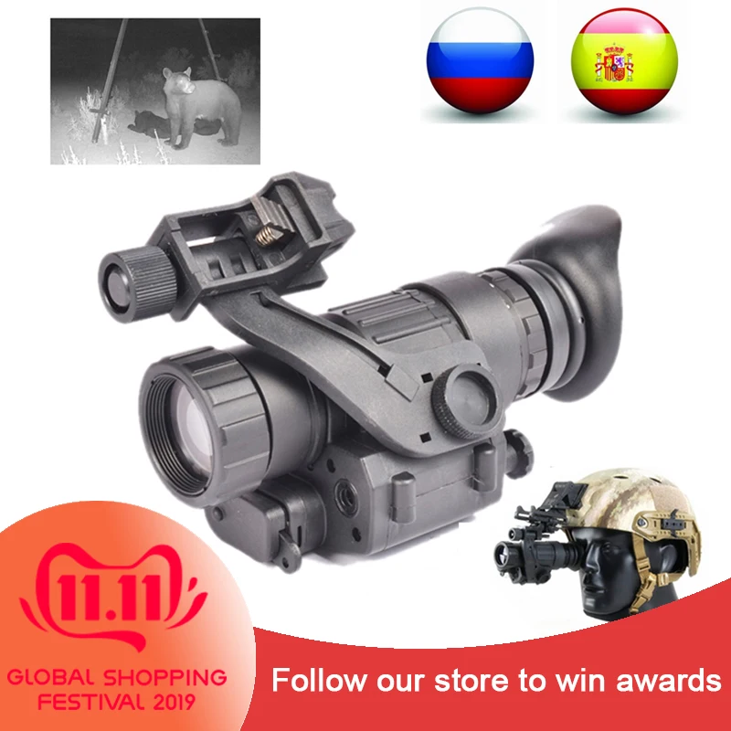 Прицел ночного видения Wildgameplus PVS14 объектив 28 мм очки оптический дисплей 33xx224