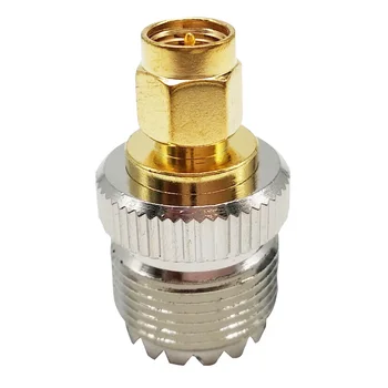 

Portable Durable Adapter Connector SO-239 RF Coax Converter Female To SMA Male