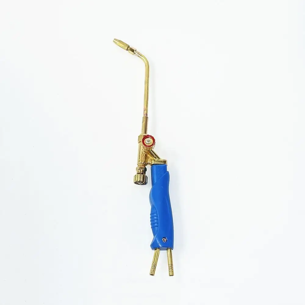 Gas Torch Welding Torch Mini Gas Brazing Torch H01-2 Oxygen Propane Gas Natural Coal LPG for Weld Braze Solder Steel Copper Aluminum Silver