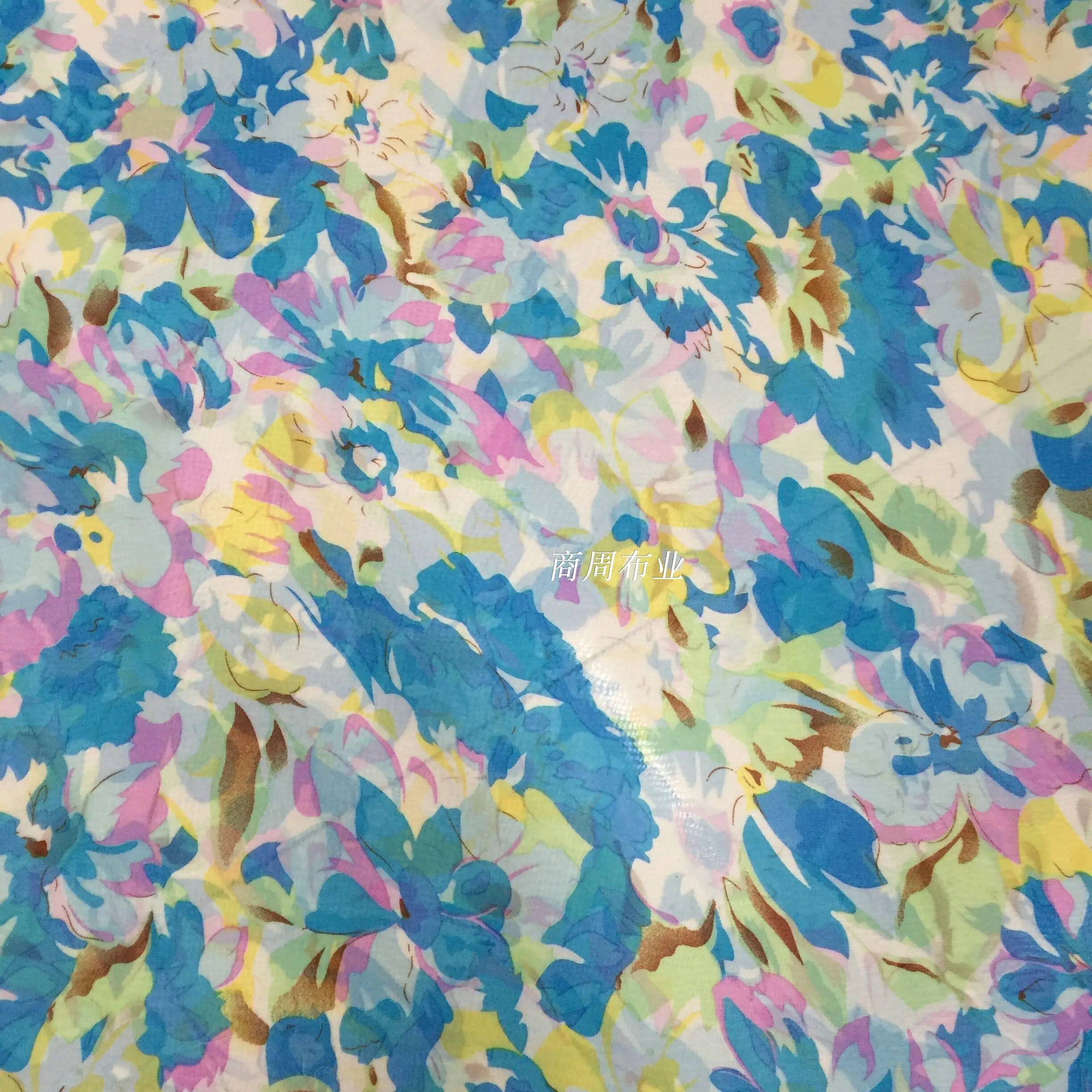 

2019 Nonwoven African Fabric Free Shipping The New Printed Chiffon S Flower Bohemian Dress Holiday Clothing Fabrics