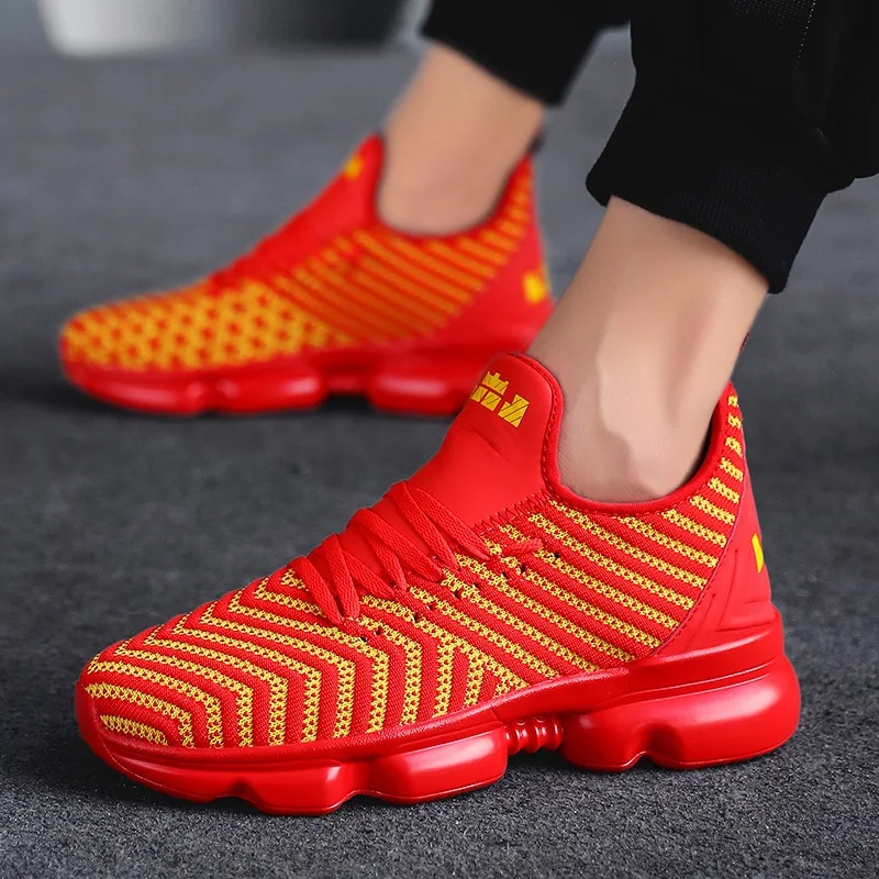 

MEN'S SHOES Summer 2019 New Style Casual Sports Shoes Korean-style-Style Loafers Wear-Resistant Running Shoes Breathable Casual