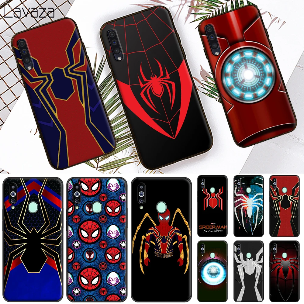 Marvel Iron Spider man Infinity War Soft Case for Samsung A6 Plus A7 A8 A9 A10S A20S A30S A40S A50S A60 A70S M10 M20 M30 M40 |