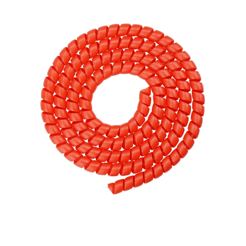 1 м 10 мм Органайзер из спирального провода обмотки трубки огнестойкие кабельные втулки красочные кабельные втулки обмотки