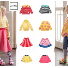 TAO2019 зимние вязаные свитера для девочек с вышивкой вишни плиссированные юбки детский пуловер ручной работы кардиган одежда для маленьких мальчиков