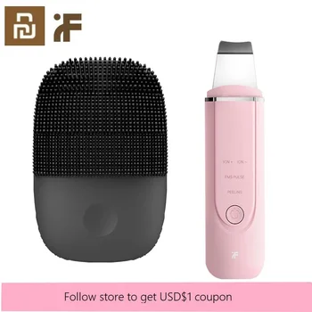 

Youpin inFace Upgrade Version Facial Cleanser Sonic Deep Face Cleansing Brush & Ultrasonic Ion Skin Scrubber Face Massager