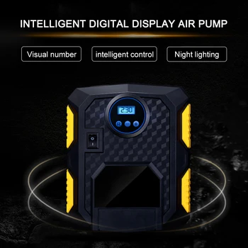 

Electric Auto Pump 12V DC Portable Air Compressor Pump Digital Tire Inflator Car Tire Pump Air Compressor Tire Inflator Car Tool