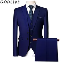 Свадебные костюмы для мужчин, приталенный мужской деловой повседневный костюм жениха, формальный Бордовый зеленый фиолетовый желтый красный белый мужской костюм 5XL 6XL