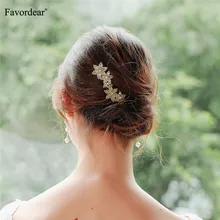 Фестиваль золотые свадебные аксессуары для волос; свадебные палочки для волос Цветочная шпилька для волос красивый головной убор заплетать волосы в косу зажим лоза аксессуары