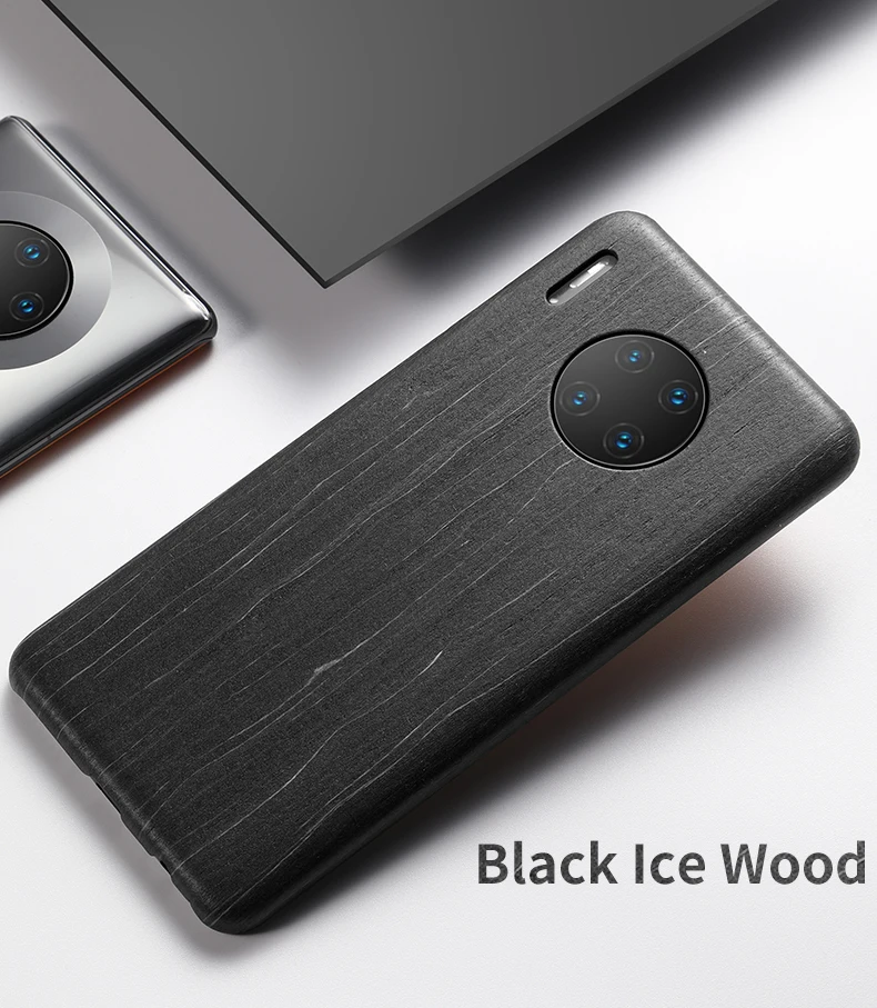 SanCore НАСТОЯЩИЙ ДЕРЕВЯННЫЙ палисандр чехол для телефона для HUAWEI MATE30/PRO натуральный роскошный деревянный узор защитный чехол