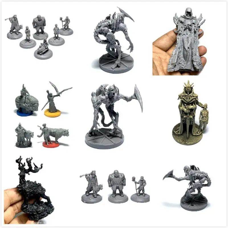 

New D & D Dungeons and Dragons Board Role playing Games Miniatures Model Underground City Series Cthulhu Wars Game Figures
