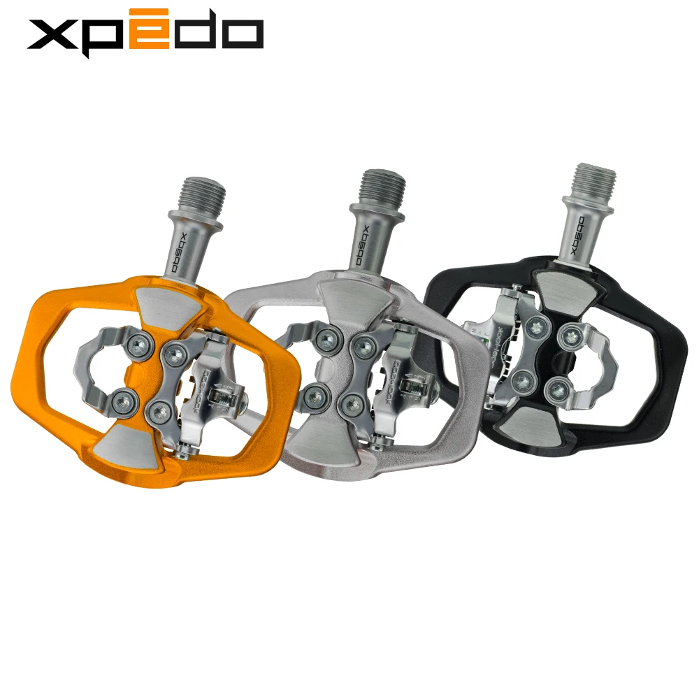 Wellgo Xpedo XCF12AC Ultralight 295g Mountain Bike Clipless Pedal with 3 Bearing High Strength Alloy MTB Self-Locking | Спорт и
