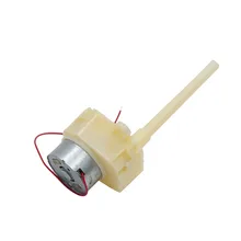 Редукторы для электрических игрушек DC6-12v 8-16 об/мин длинный легкий вал червячный мотор-редуктор крутящий момент двигателя Медленное использование в электрических игрушках