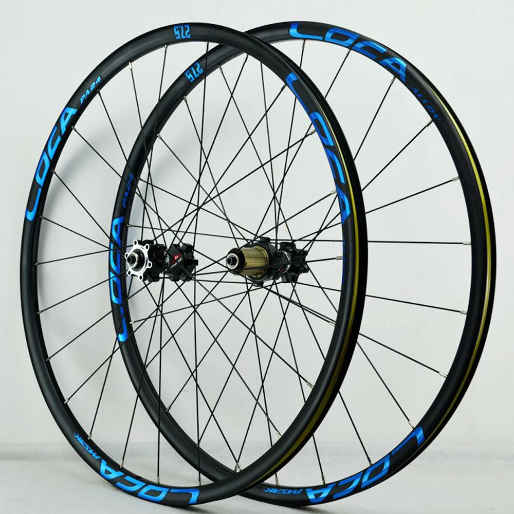 Pasak Mtb Wheelset 26 27.5 29er 700C Rims 24 Holes Straight Pull Disc Brake Smooth Bearing Front 2 Rear 4 Alu Ultralight Wheels
