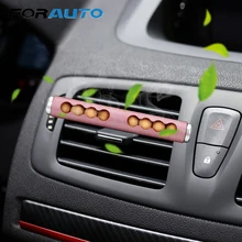 Автомобильный освежитель воздуха с зажимом на вентиляционное отверстие для автомобиля, деревянные бусины, ароматерапия, автомобильные Декорации для интерьера, автомобильные аксессуары, Стайлинг автомобиля