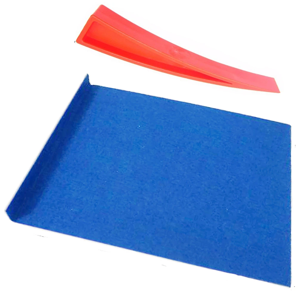 Paintless Dent Repair Tools Black Window Guard Protect with Felt Paintless Dent Removal Window Curve Wedge for Car Repair