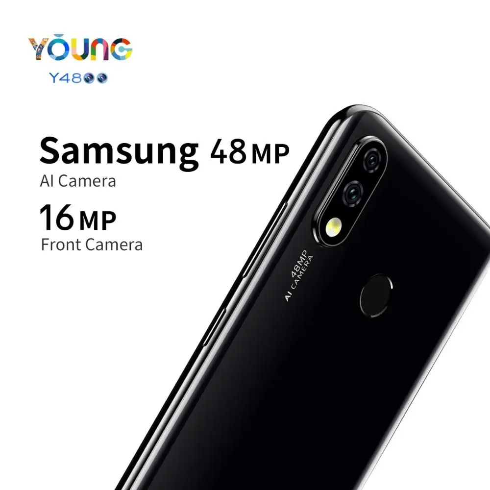 Смартфон OUKITEL Y4800 на Android 9 0 6 3 &quotFHD + 1080*2340 16MP 48MP MTK Helio P70 6GB 128GB 4000mAh OTG Мобильный