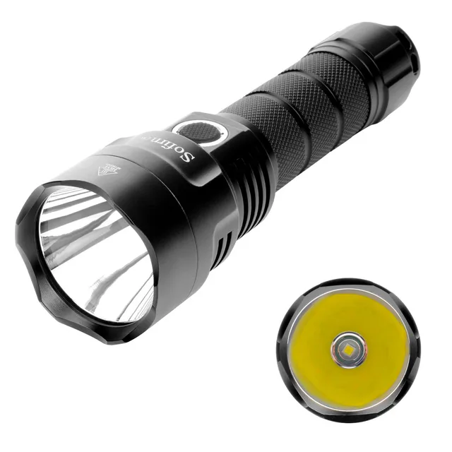 Sofirn C8G Powerful 21700  LED Flashlight SST40 2000lm 18650 Torch with ATR 2 Groups Ramping Indicator no battery charger