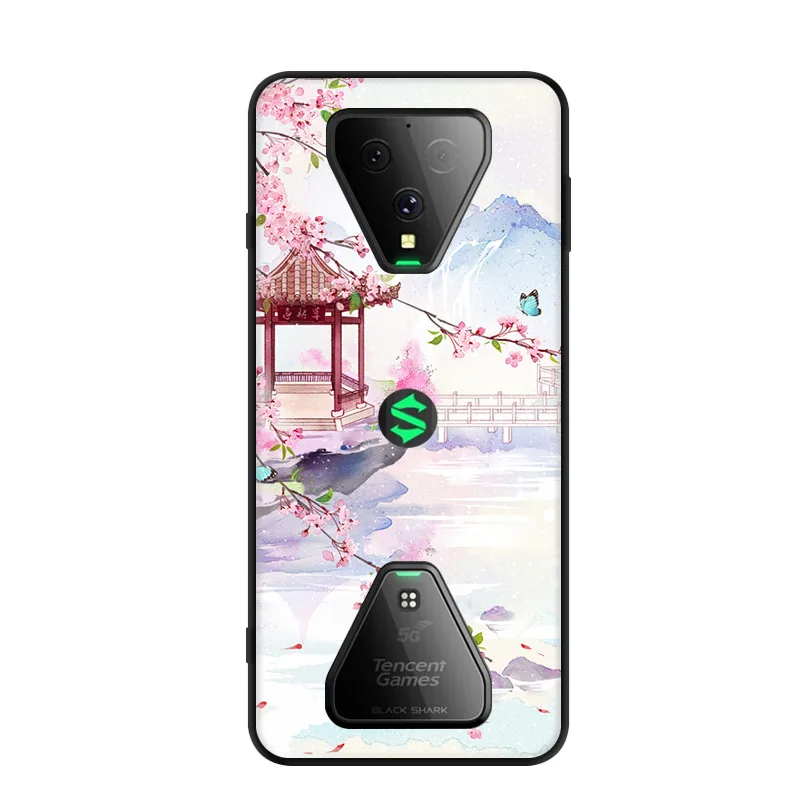 For Xiaomi Black Shark 3 Case 6.67'' painted Black Bumper Soft silicon Back Cover For Xiaomi Black Shark 3 Phone Cases KLE-A0 For Xiaomi Black Shark 3 Case 6.67'' painted Black Bumper Soft silicon Back Cover For Xiaomi Black Shark 3 Phone Cases KLE-A0