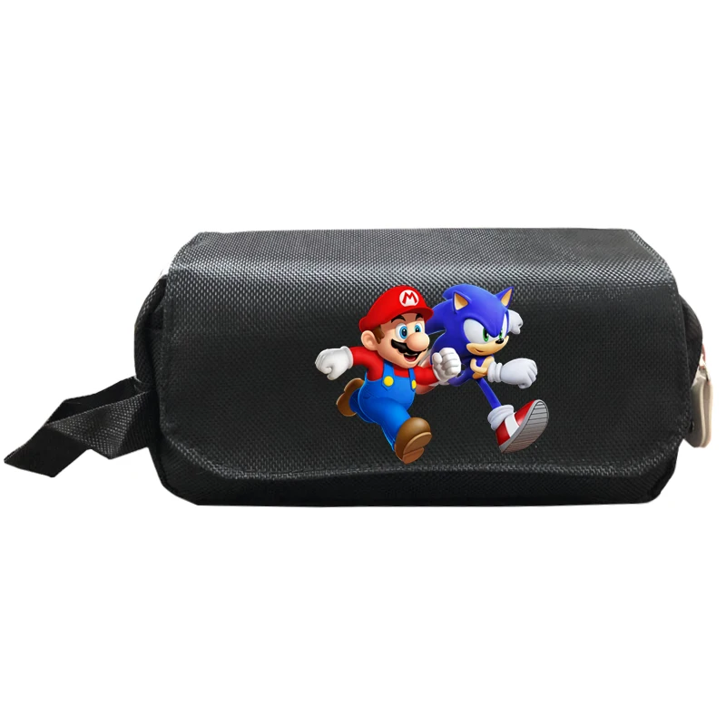 Trousse Марио пенал для карандашей Соник мальчик девочка мультфильм обратно в школу книжные мешки дети школьный пенал детская сумочка для девочек