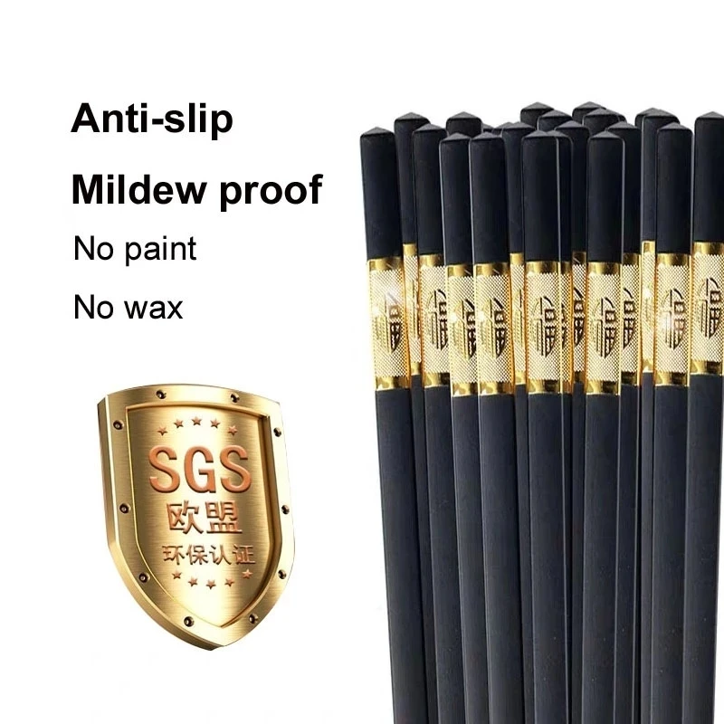 

One Pair High-Quality High-End Portable Chopsticks Reusable Tableware Korean Family Sushi Sticks Non-Slip And Mildew Proof