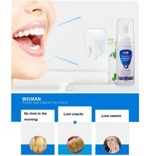 Foam Toothpaste Remove Tooth Stains Cleaning Mouth Teeth Whitening Toothpaste Foam Teeth Mousse Oral Cleansing SC30