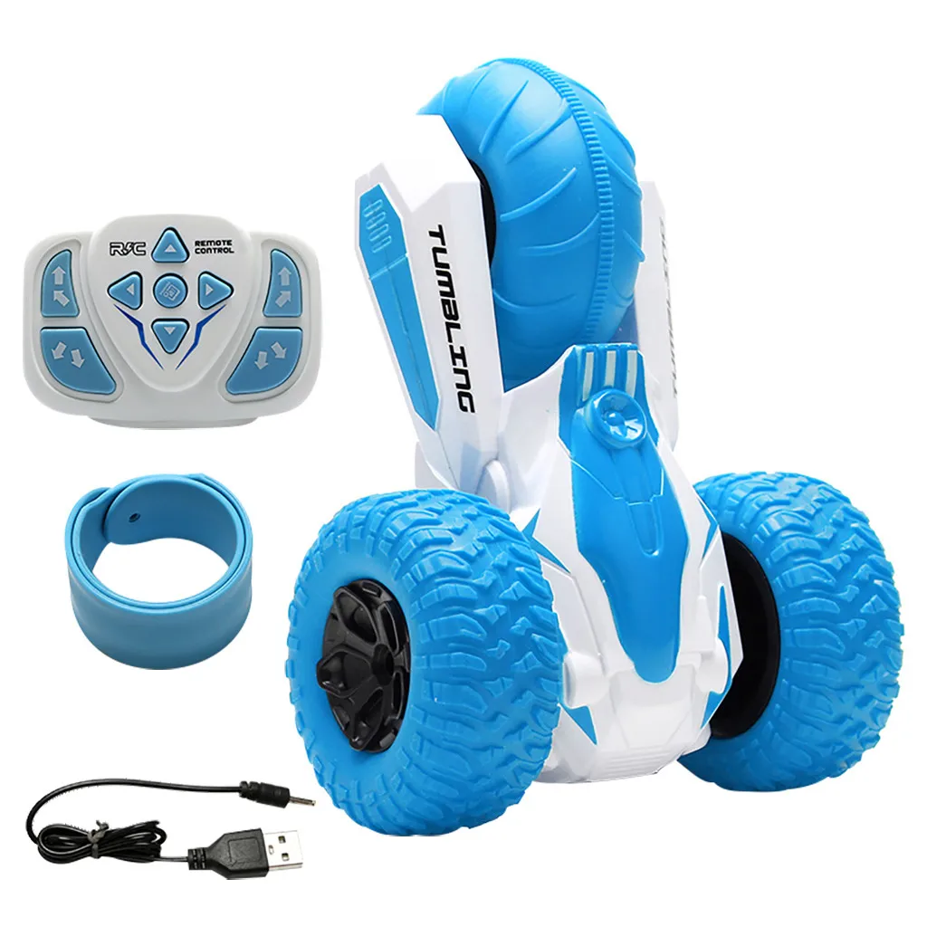 2.4G Intelligent Watch Control 360° Rotation Bounce Stunt Off Road Automatic Car Kids Toys kids toys juguetes brinquedos игрушки