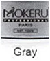 Ash gray Mokeru 60 г, легко моющаяся краска для волос из натурального серебра, крем, временная краска для волос, Восковая краска для женщин и мужчин, краска для волос - Цвет: Ash gray