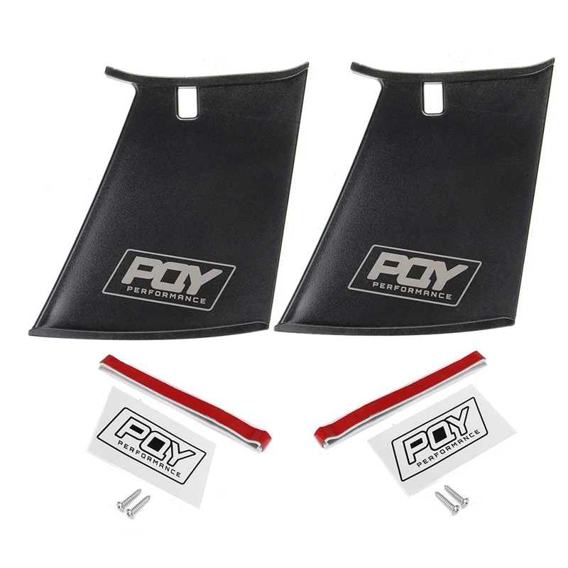 2Pcs Car Rear Spoiler Racing Wing Rear Stabilizer Support for Subaru Impreza WRX STi 2002-2007