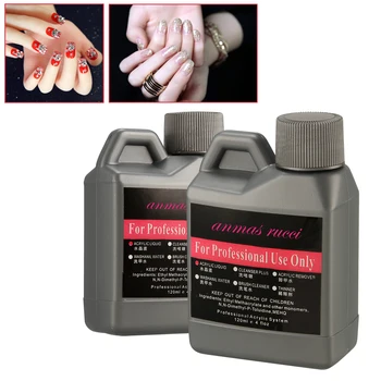 

pro 5PCS 120ml/4fl.oz 120ml Acrylic Liquid Nail Art for PRO Acrylic Nail Tips Manicure US DROPSHIPPING