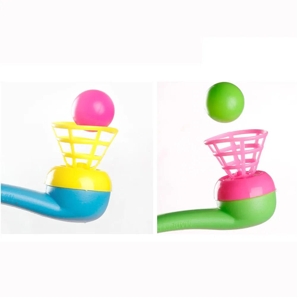 Toys and Hobbies Kawaii Suspended Blow Pipe Blow Ball Rod Board Game for Children Balance Training Floating Blowing Ball Toys521