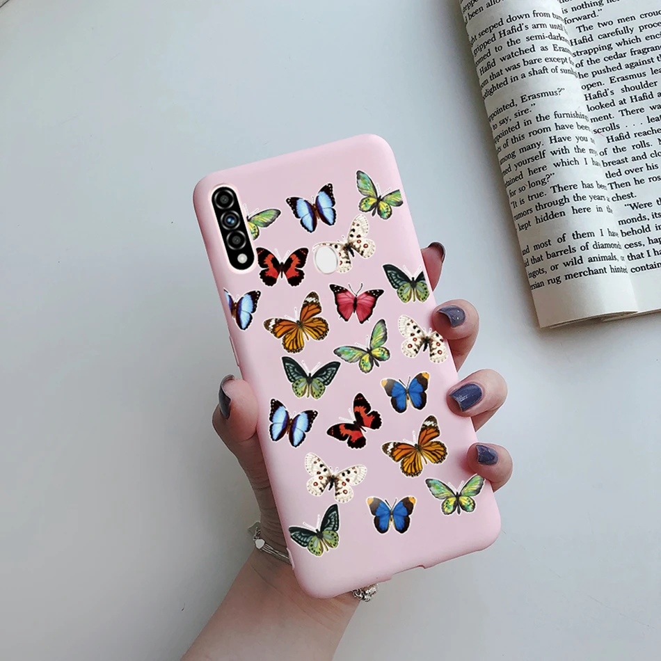 For Funda OPPO A31 2020 CPH2015 Phone Case Sweet Heart Couple Frosted Soft Back Protector Cover For OPPO A31 A 31 OPPOA31 Bumper phone cover oppo