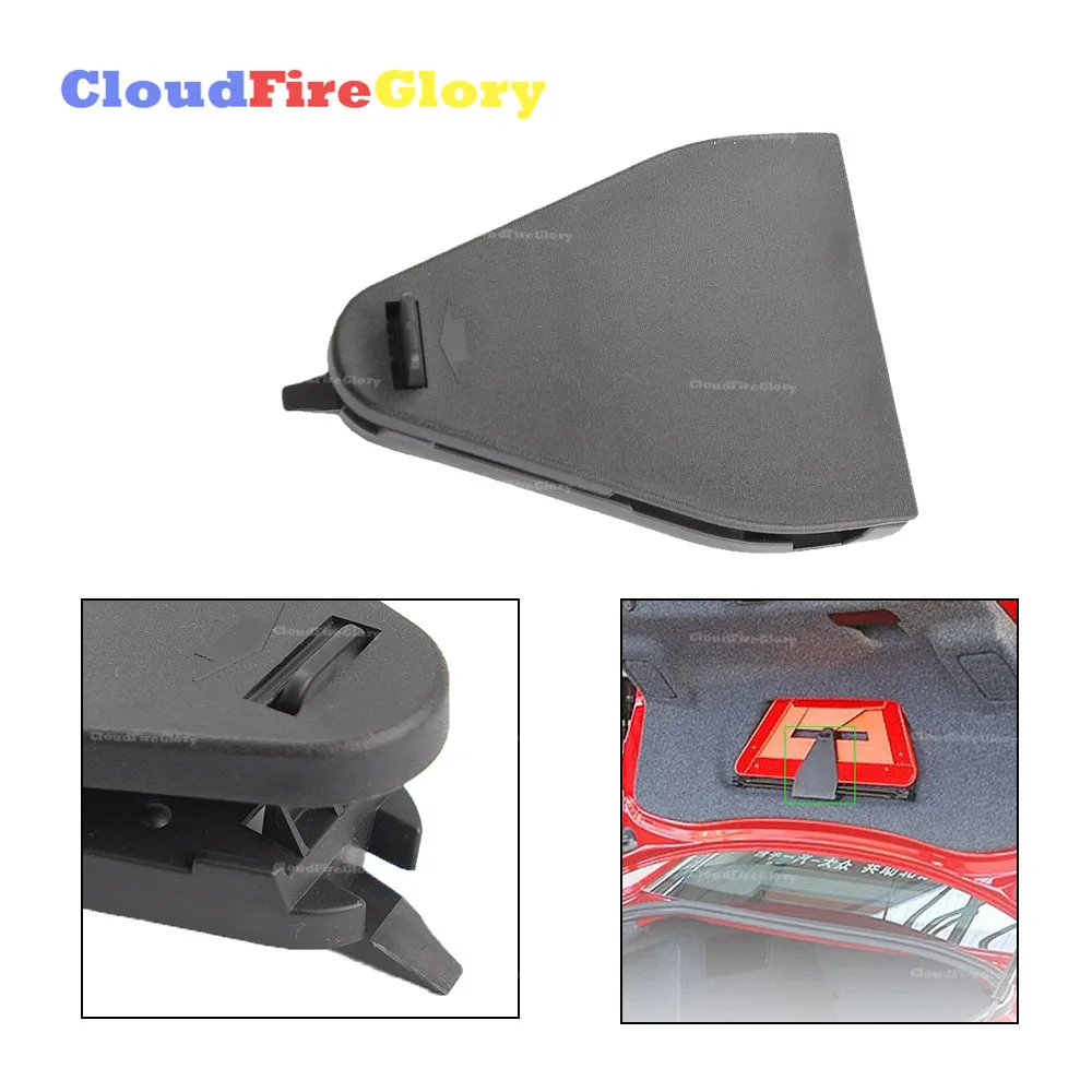 

For Audi A4 8E B6 B7 A6 S6 RS6 2005 2006 2007 2008 New Emergency Warning Triangle Mount Bracket Holder Support 8E5860285A 01C