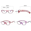 Square Anti Blue Light Reading Eyeglasses Magnification Eyewear Presbyopic Glasses Computer Glasses +1.0+1.5+2.0+2.5+3.0+3.5+4.0 ► Photo 2/6
