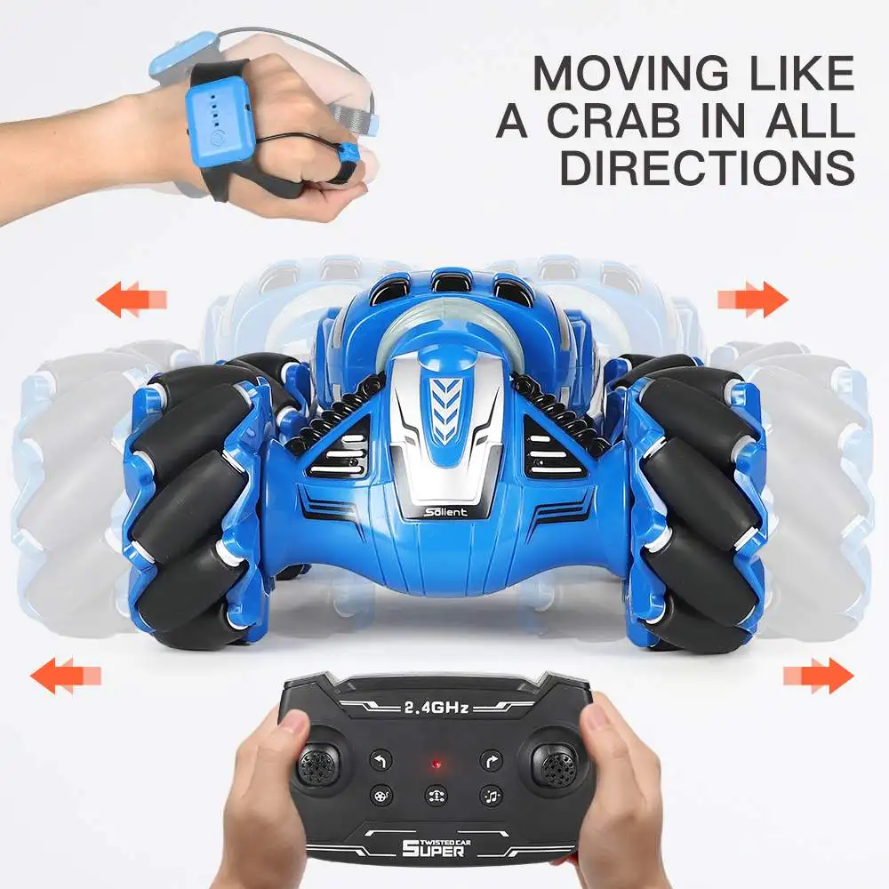 

Stunt Gesture Remote Control twisted RC Car Off-Road Vehicle Drift Light Music Drift Dancing Double Side Driving Stunt Car gesto