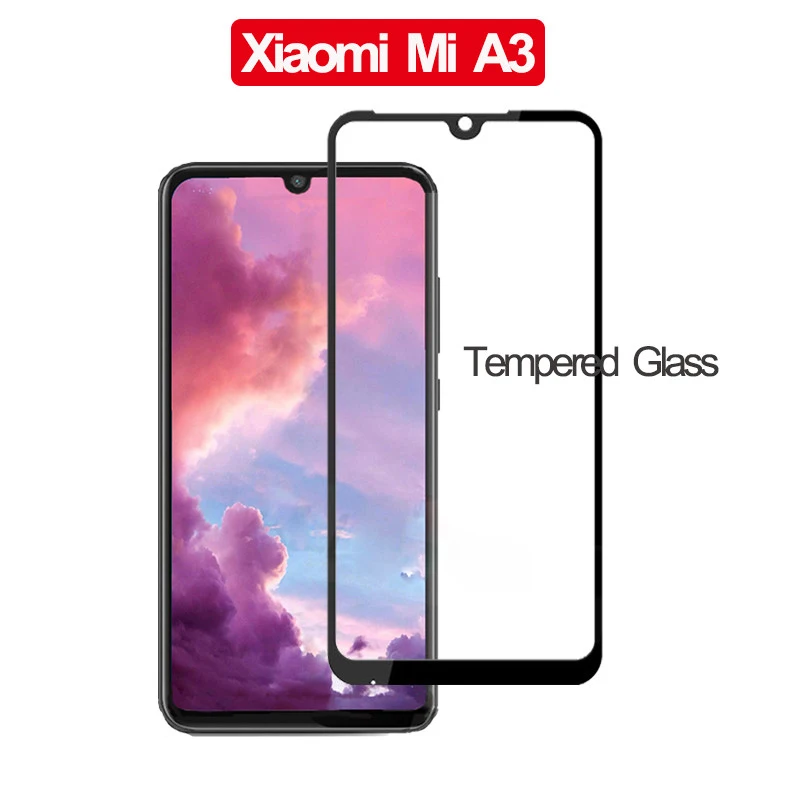 ALLOPUT 3D стекло xiaomi a3 закаленное стекло Xiaomi Mi A3 против царапин полное покрытие MIA3 XIAOMI защитное стекло на сяоми ми а3 Xiaomi a3 стекло Xiaomi mi a3 сяоми ми а3 стекло - Цвет: Screen Protector