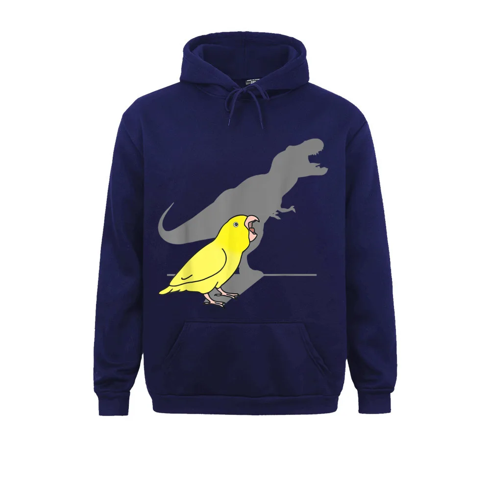 Cute Dinosaur parrot Funny Bird T-rex yellow parrotlet T-Shirt__985 Sweatshirts for Men Geek Labor Day Hoodies Long Sleeve Brand New Hoods  Cute Dinosaur parrot Funny Bird T-rex yellow parrotlet T-Shirt__985navy