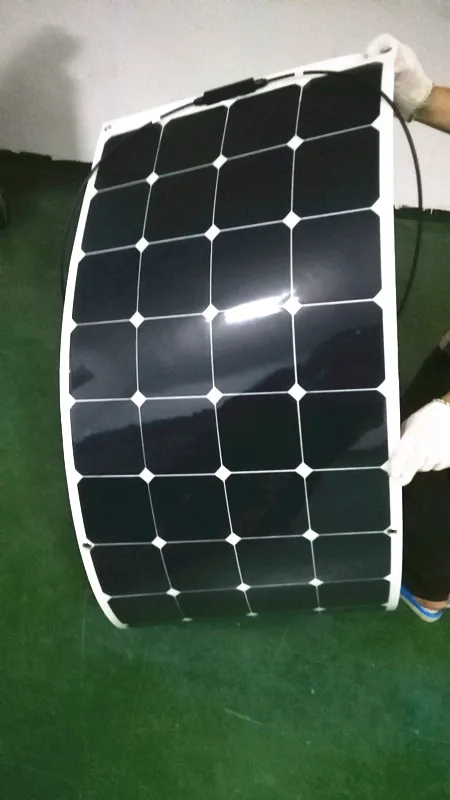 2019 Китай оптовая цена портативная Гибкая Складная солнечная панель sunpower 100 Вт
