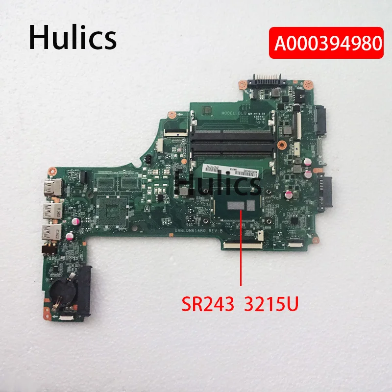 Hulics оригинальный DABLQMB16B0 REV:B для Toshiba Satellite L50-C C55 S55 C55-C материнская плата A000394980