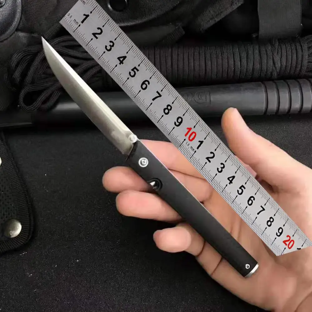 Хит 7096 складывающийся нож шарикоподшипник 8cr13mov лезвие нейлоновая ручка для кемпинга многоцелевой нож для выживания инструмент для повседневного использования