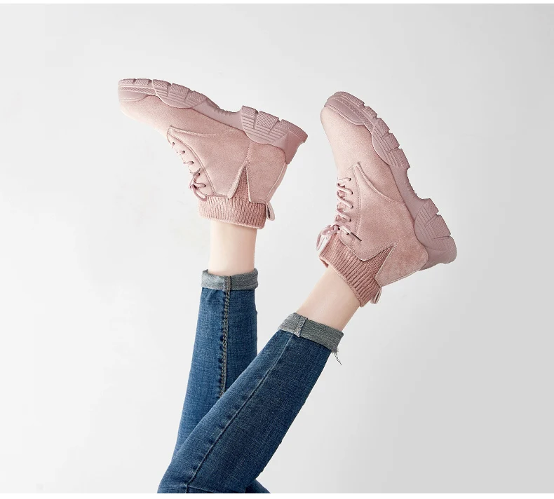 Женская Повседневная обувь; модные ботинки; кроссовки для отдыха ...